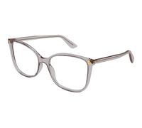 Gucci Mujer GG0026O 018 Monturas ópticas Acetato Gris Transparente Cat Eye