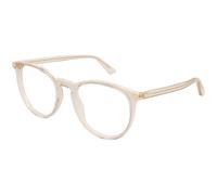 Gucci Mujer GG0027O 009 Monturas ópticas Acetato Amarillo Transparente Redonda