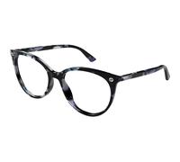 Gucci Mujer GG0093O 008 Monturas ópticas Acetato la Habana Transparente Redonda