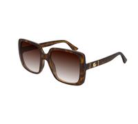 Gucci Mujer GG0632S 002 Gafas de sol Inyectado la Habana Marrón Cuadrada Normal Sombreado