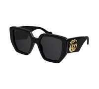 Gucci Mujer GG0956S 003 Gafas de sol Acetato Negro Gris Cuadrada Normal