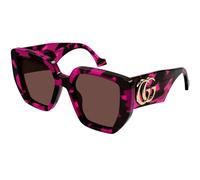 Gucci Mujer GG0956S 008 Gafas de sol Acetato la Habana Marrón Oversize Normal