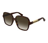 Gucci Mujer GG1189S 003 Gafas de sol Acetato la Habana Marrón Cuadrada Normal Sombreado