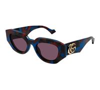 Gucci Mujer GG1421S 003 Gafas de sol Acetato la Habana Violeta Geométrico