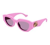 Gucci Mujer GG1421S 004 Gafas de sol Acetato Rosa Rosa Geométrico