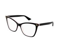 Gucci Mujer GG1817O 003 Monturas ópticas Acetato Negro Transparente Cat Eye