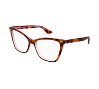 Gucci Mujer GG1817O 004 Monturas ópticas Acetato la Habana Transparente Cat Eye