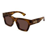 Gucci Mujer GG1835S 002 Gafas de sol Acetato la Habana Marrón Cuadrada