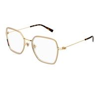 Gucci Mujer GG1850O 003 Monturas ópticas Inyectado Amarillo Transparente Cuadrada