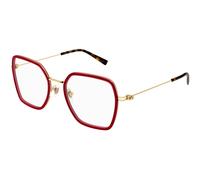 Gucci Mujer GG1850O 004 Monturas ópticas Inyectado Burdeos Transparente Cuadrada