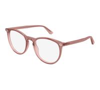 Gucci Mujer Gucci GG0027O 022 Monturas ópticas Acetato Rosa Transparente Redonda