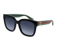 Gucci Mujer Gucci GG0034SN 002 Gafas de sol Acetato Negro Gris Cuadrada Sombreado