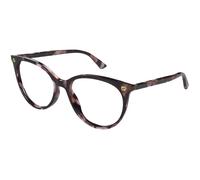 Gucci Mujer Gucci GG0093O 009 Monturas ópticas Acetato la Habana Transparente Redonda