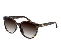 Gucci Mujer Gucci GG0636SK 002 Gafas de sol Inyectado la Habana Marrón Redonda Normal Sombreado