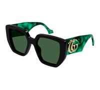 Gucci Mujer Gucci GG0956S 001 Gafas de sol Acetato Negro Verde Cuadrada Normal