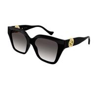 Gucci Mujer Gucci GG1023S 008 Gafas de sol Inyectado Negro Gris Cuadrada Normal Sombreado