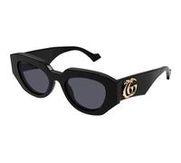 Gucci Mujer Gucci GG1421S 001 Gafas de sol Acetato Negro Gris Geométrico