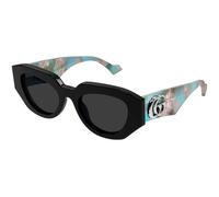 Gucci Mujer Gucci GG1421S 012 Gafas de sol Acetato Negro Gris Geométrico
