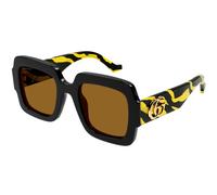Gucci Mujer Gucci GG1547S 004 Gafas de sol Acetato Negro Marrón Cuadrada