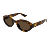 Gucci Mujer Gucci GG1579S 002 Gafas de sol Inyectado la Habana Marrón Geométrico