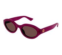 Gucci Mujer Gucci GG1579S 004 Gafas de sol Inyectado Marrón Geométrico