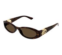 Gucci Mujer Gucci GG1660S 002 Gafas de sol Inyectado la Habana Marrón Redonda