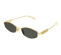 Gucci Mujer Gucci GG1802S 001 Gafas de sol Metal Oro Gris Redonda