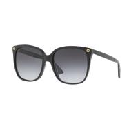 Gucci Mujer Sunglass GG0022S - Color del Marco: Negro, Color de la Lente: Gris