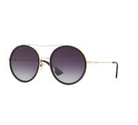 Gucci Mujer Sunglass GG0061S - Color del Marco: Oro, Color de la Lente: Gris