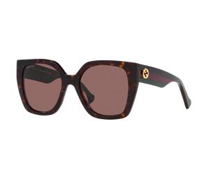 Gucci Mujer Sunglass GG1300S - Color del Marco: Carey, Color de la Lente: Marrón