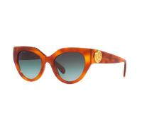 Gucci Mujer Sunglass GG1408S - Color del Marco: Carey, Color de la Lente: Verde