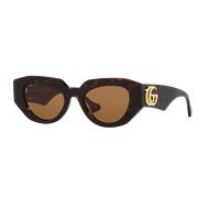 Gucci Mujer Sunglass GG1421S - Color del Marco: Carey, Color de la Lente: Marrón