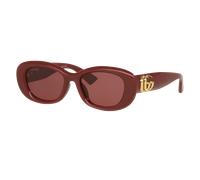 Gucci Mujer Sunglass GG1829SK - Color del Marco: Borgoña, Color de la Lente: Rojo