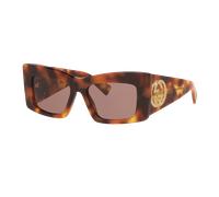 Gucci Mujer Sunglass GG1842S - Color del Marco: Tortuga claro, Color de la Lente: Morado
