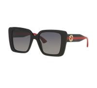 Gucci Mujer Sunglass GG1861S - Color del Marco: Negro, Color de la Lente: Polarized Gris Degradado