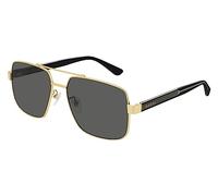 GUCCI SUNGLASSES GG0529S-001 GOLD-CRYSTAL-GREY 60 MENS