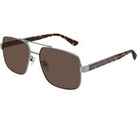 Gucci Hombre Gucci GG0529S 002 Gafas de sol Metal Rutenio Marrón Piloto Normal