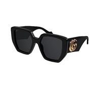 GUCCI SUNGLASSES GG0956S-003 BLACK-BLACK-GREY 54 WOMENS