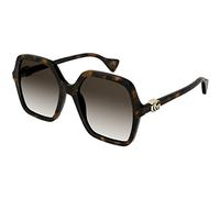 Gucci Mujer Sunglass GG1072S - Color del Marco: Marrón, Color de la Lente: Marrón