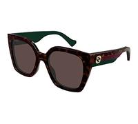 GUCCI SUNGLASSES GG1300S-002 HAVANA-HAVANA-BROWN 55 WOMENS