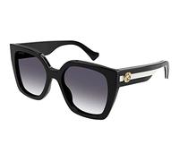 GUCCI SUNGLASSES GG1300S-004 BLACK-BLACK-GREY 55 WOMENS