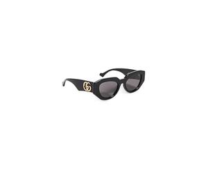 GUCCI SUNGLASSES GG1421S-001 BLACK-BLACK-GREY 51 WOMENS