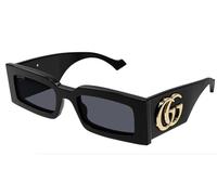 GUCCI SUNGLASSES GG1425S-001 BLACK-BLACK-GREY 53 WOMENS