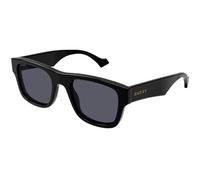 GUCCI SUNGLASSES GG1427S-001 BLACK-BLACK-GREY 53 MENS