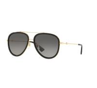 Gucci Unisex Sunglass GG0062S - Color del Marco: Carey, Color de la Lente: Gris Degradado