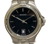 Gucci Vintage - Pre-owned Acero Inoxidable relojes - Pre-owned - Hombre - Negro - ONE SIZE -