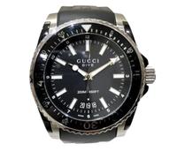 Gucci Vintage - Pre-owned Acero Inoxidable relojes - Pre-owned - Hombre - Negro - ONE SIZE -