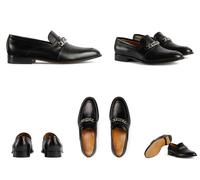 GUCCI Zapatillas Slip-On De Cadena Derby Mocasines Zapatos 41