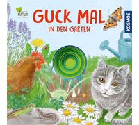 Guck mal in den Garten: Die erfolgreiche Reihe mit beliebten Tieren im Garten wie Katze, Hühnern und Igel, für die allerkleinsten Gartenentdecker! Auf jeder Seite versteckt sich ein Marienkäfer.