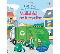 ¡Mira cómo funciona! – Recogida de basura y reciclaje – Usborne
